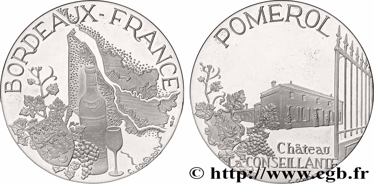 QUINTA REPUBLICA FRANCESA Médaille, Château La Conseillante, Pomerol Prueba