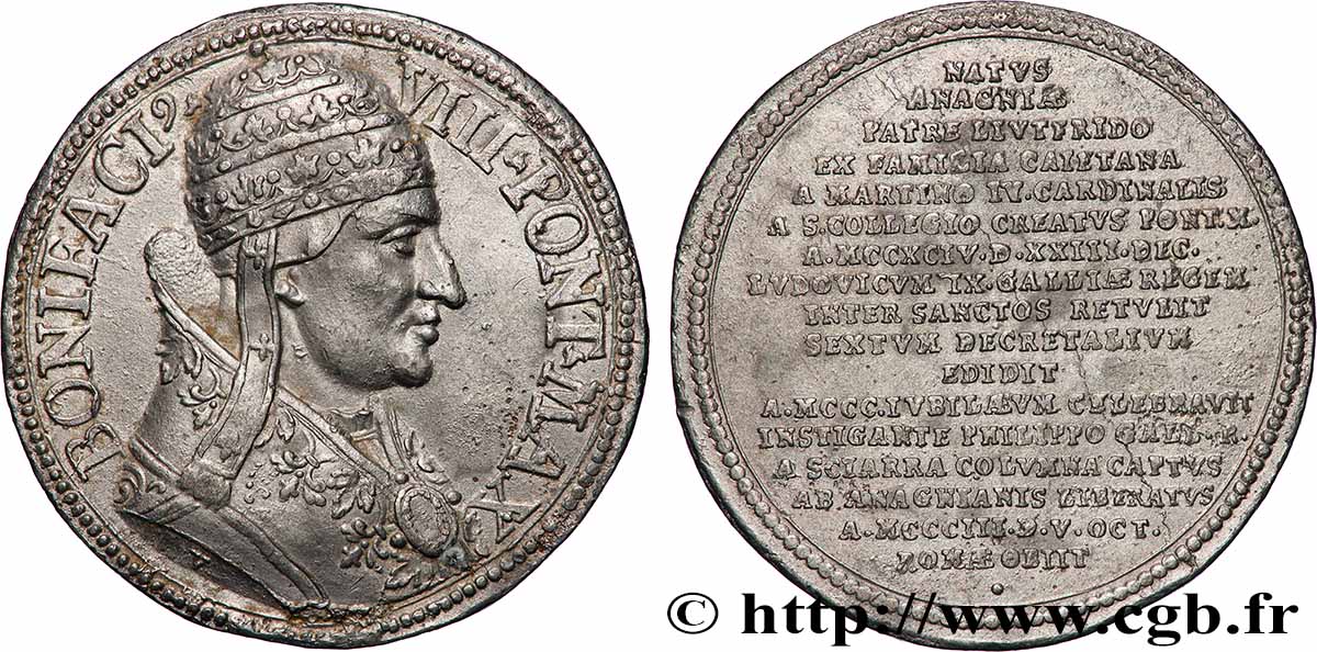 VATICANO Y ESTADOS PONTIFICIOS Médaille, Boniface IV MBC