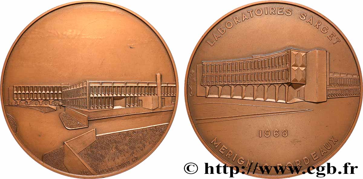 QUINTA REPUBLICA FRANCESA Médaille, Laboratoires Sarget MBC+