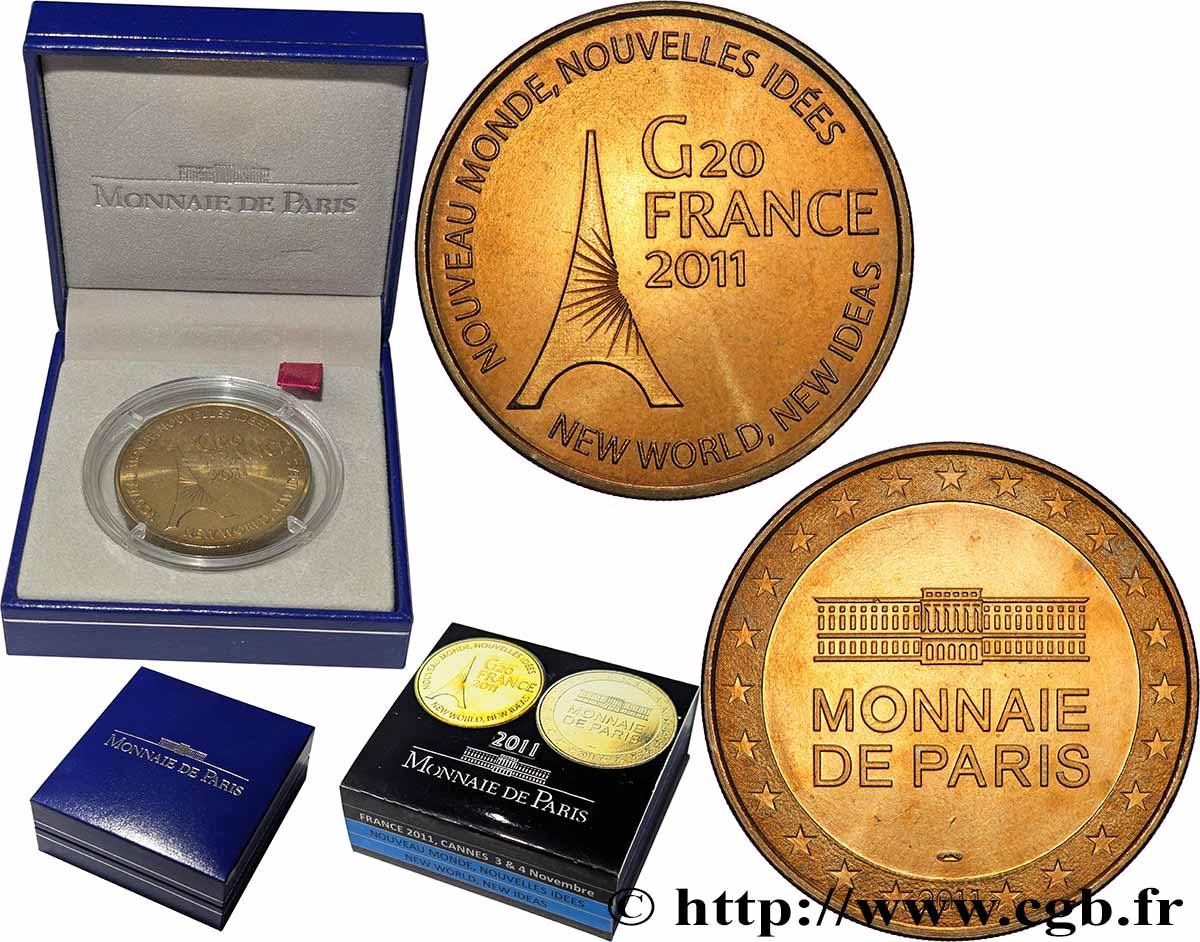 MÉDAILLES TOURISTIQUES Médaille, G20 TTB+