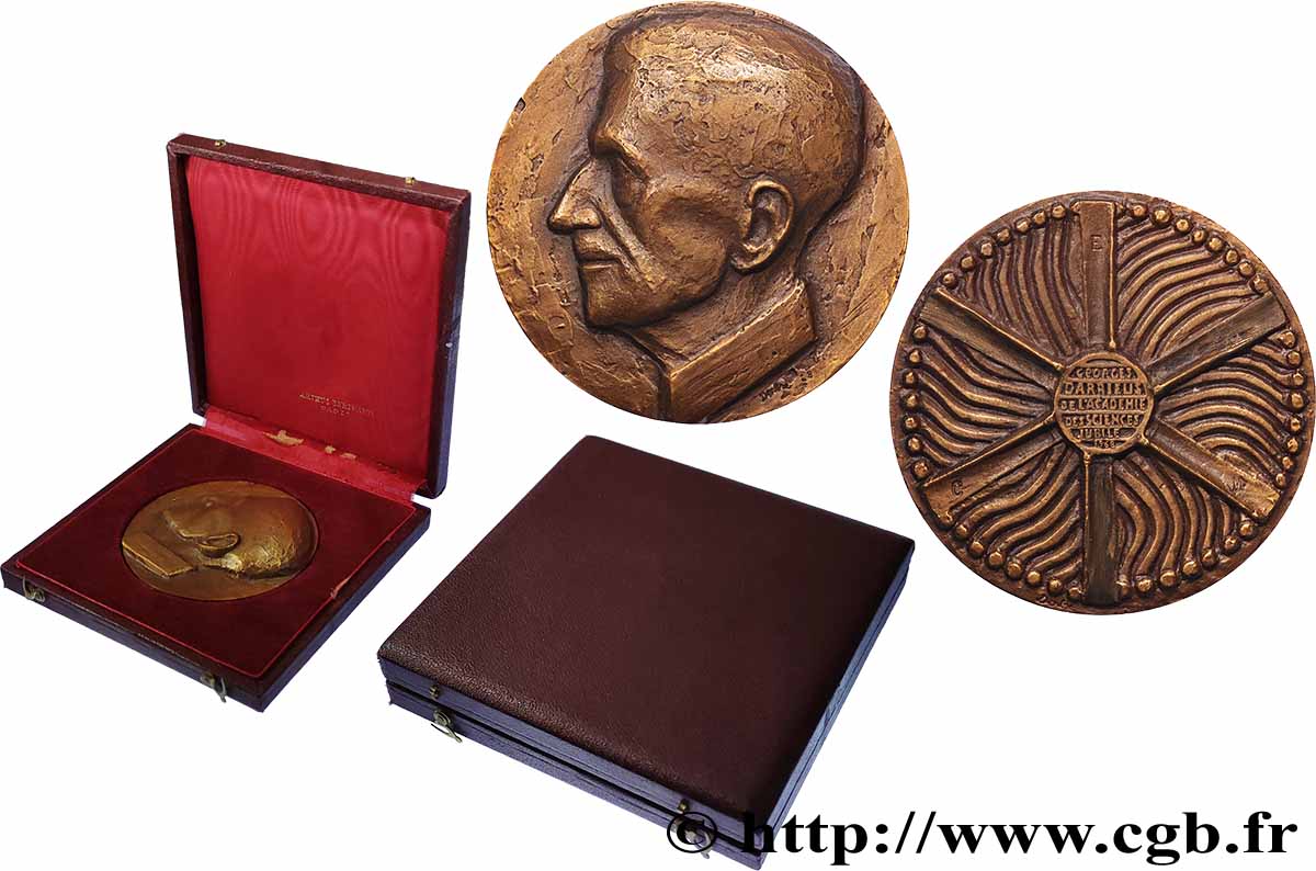 FUNFTE FRANZOSISCHE REPUBLIK Médaille, Georges Darrieus fVZ