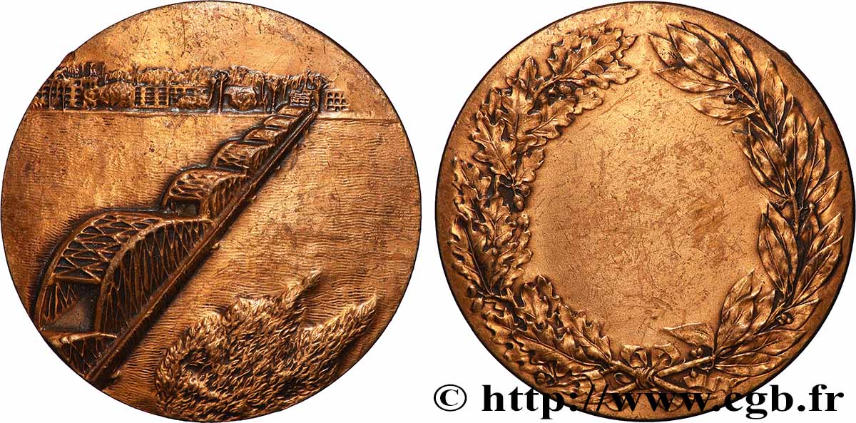 QUINTA REPUBBLICA FRANCESE Médaille de récompense q.SPL