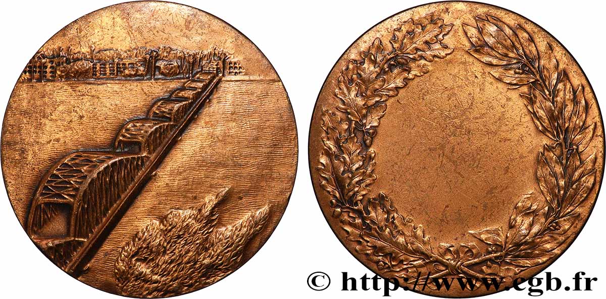 FUNFTE FRANZOSISCHE REPUBLIK Médaille de récompense fVZ