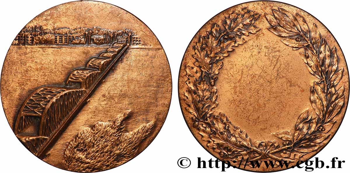 QUINTA REPUBBLICA FRANCESE Médaille de récompense q.SPL