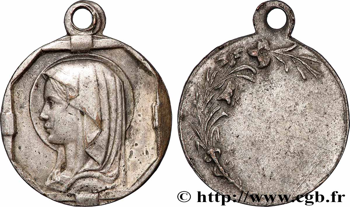 MÉDAILLES RELIGIEUSES Médaille, Vierge Marie SS