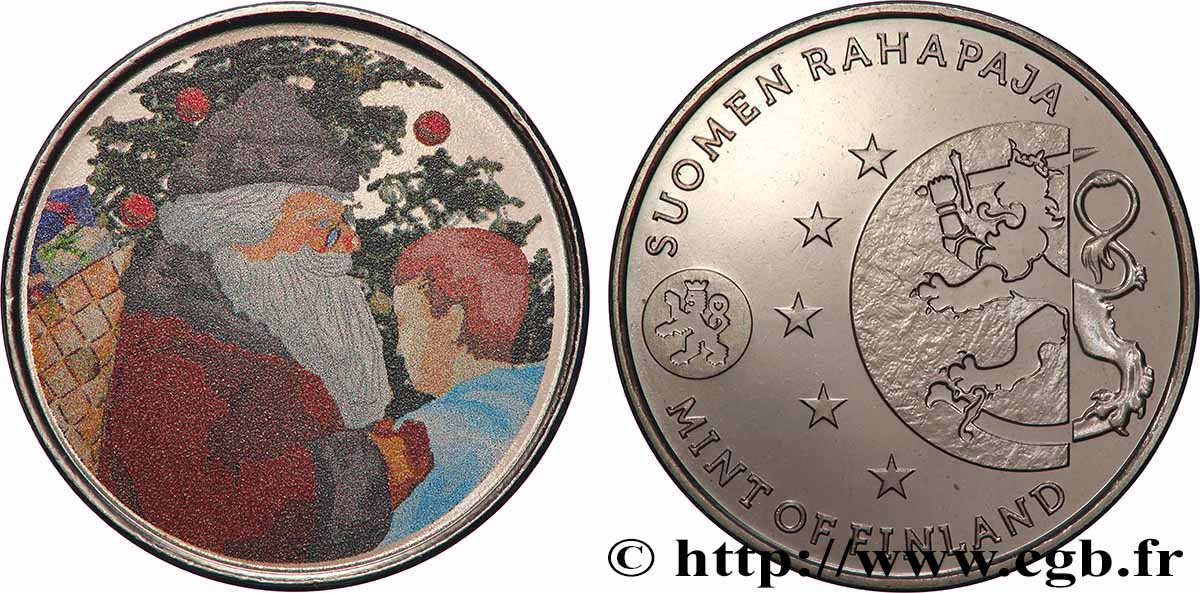 FINNLAND Médaille, Noël VZ