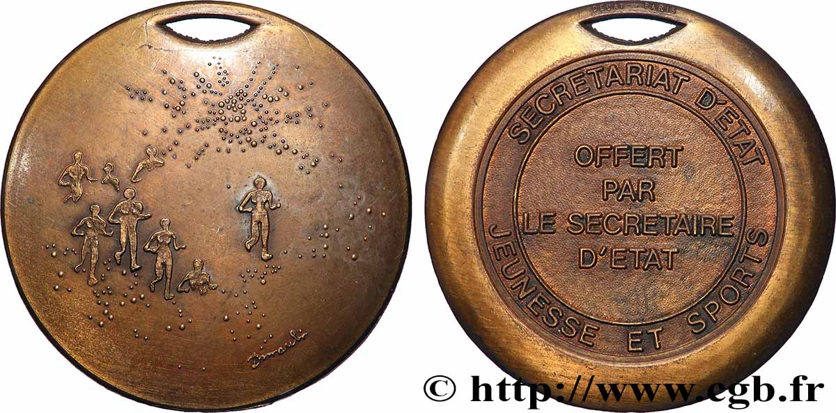 PRIX ET RÉCOMPENSES Médaille, Jeunesse Sports et Loisirs q.SPL