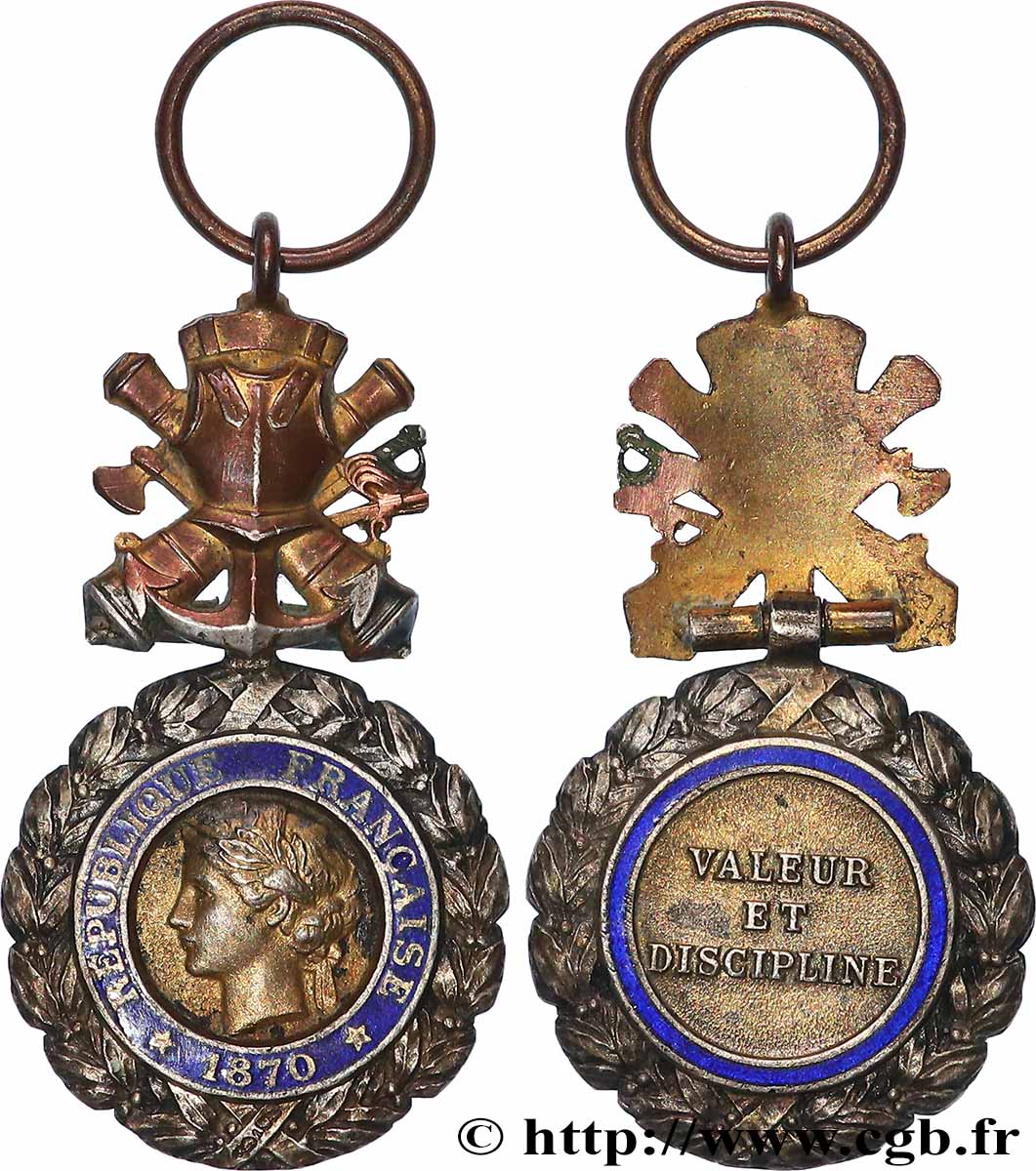 DRITTE FRANZOSISCHE REPUBLIK Médaille militaire, sous-officier SS