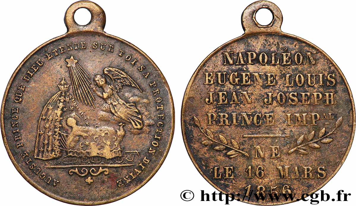 ZWEITES KAISERREICH Médaille, Naissance du prince impérial SS