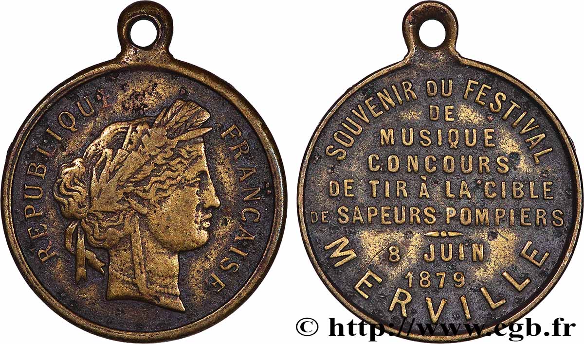 MUSIQUE, ARTS ET CONCERTS Médaille, Souvenir du Festival de musique, Concours de tir à la cible q.SPL