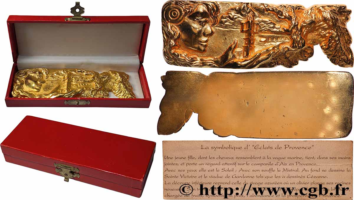 ART, PAINTING AND SCULPTURE Plaque, Éclats de Provence, n°8 MS