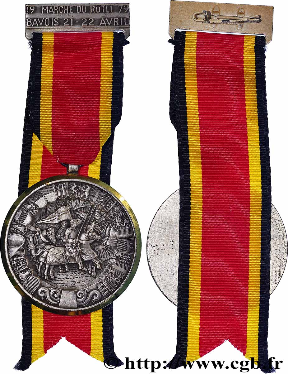 SUISSE - CANTON DE VAUD Médaille, Marche de Rutli SUP