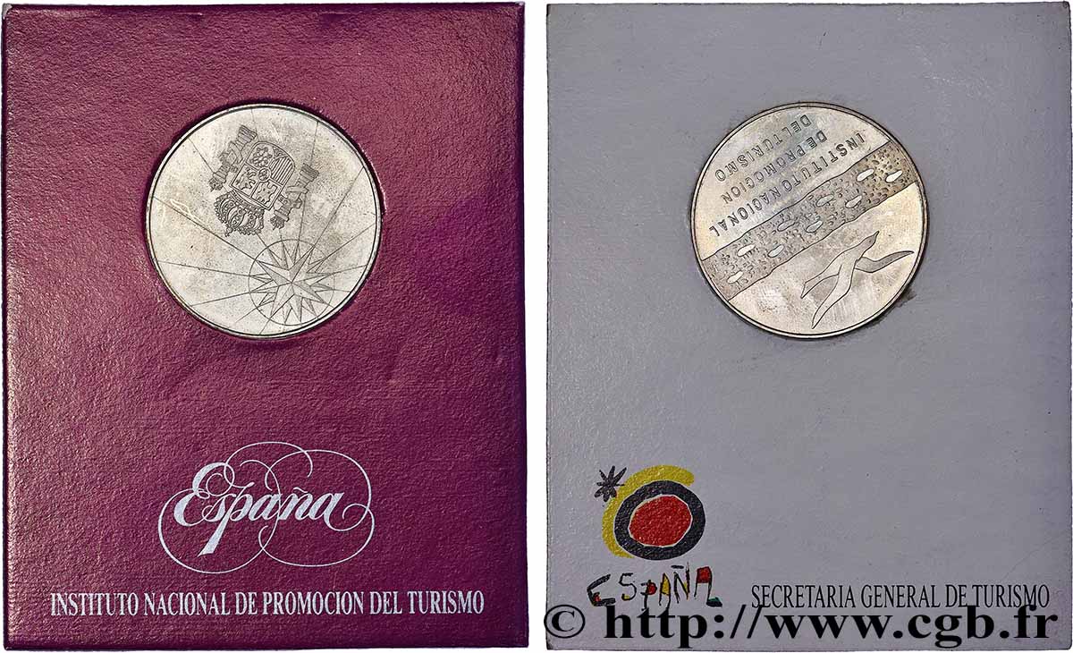 SPANIEN Médaille, Institut national de la monnaie pour la promotion du tourisme fVZ
