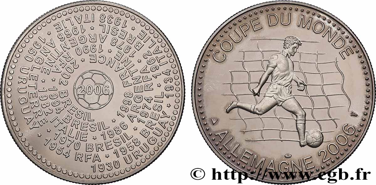 DEUTSCHLAND Médaille, Coupe du Monde de football, Allemagne fVZ