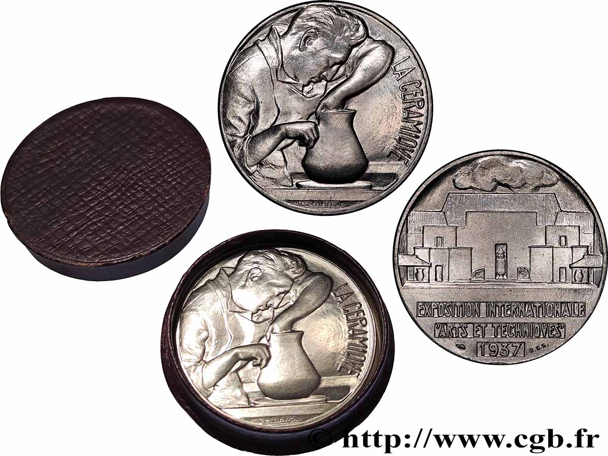 DRITTE FRANZOSISCHE REPUBLIK Médaille, Exposition internationale arts et techniques fST