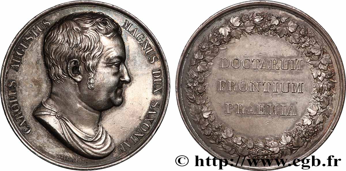 GERMANY - SAXONY Médaille, Mérite civil pour les Arts et les Sciences AU
