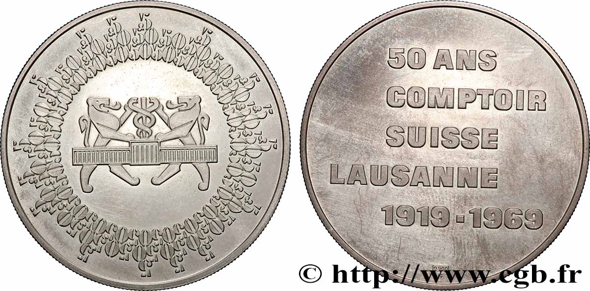 SUISSE Médaille, 50 ans du Comptoir Suisse SPL