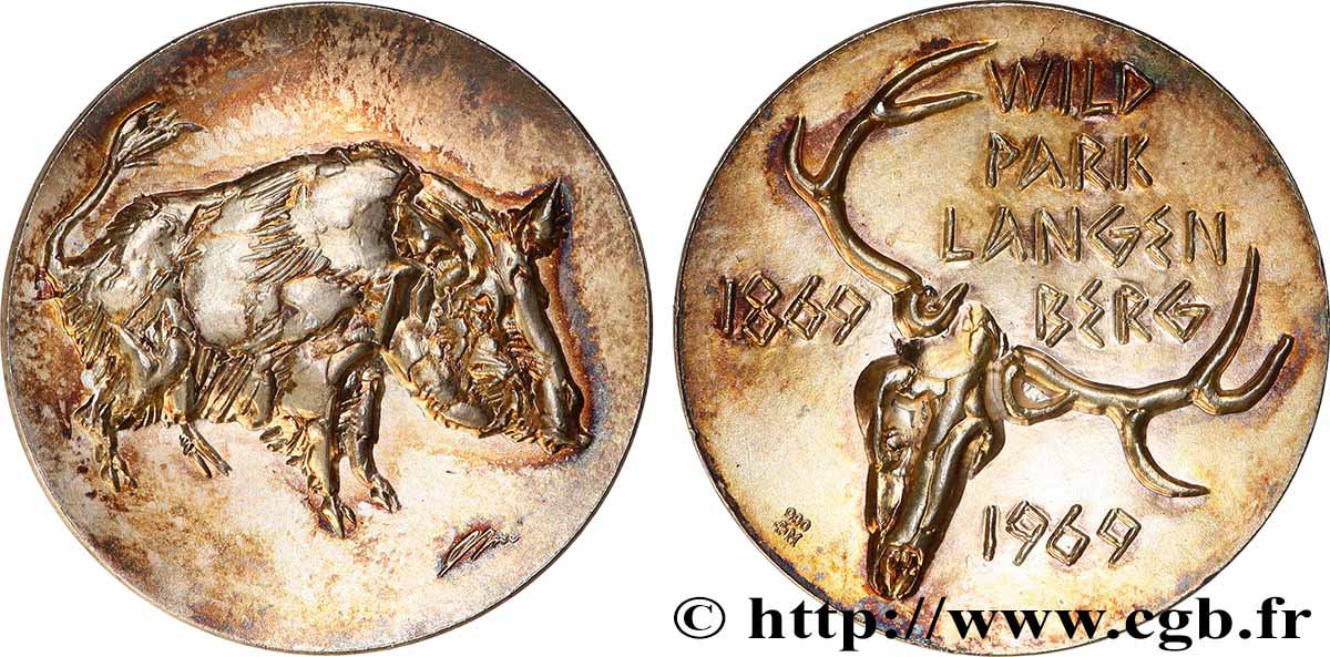 DEUTSCHLAND Médaille, Wildpark SS