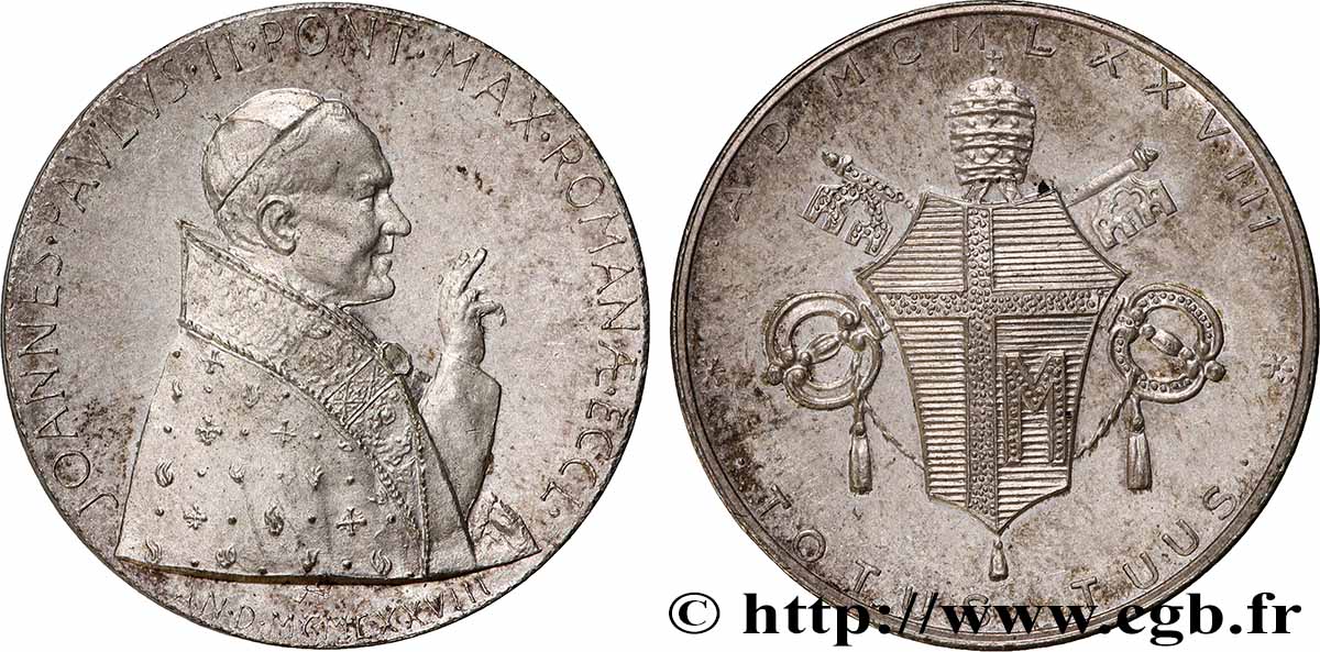 JEAN-PAUL II (Karol Wojtyla) Médaille, Jean-Paul II fVZ