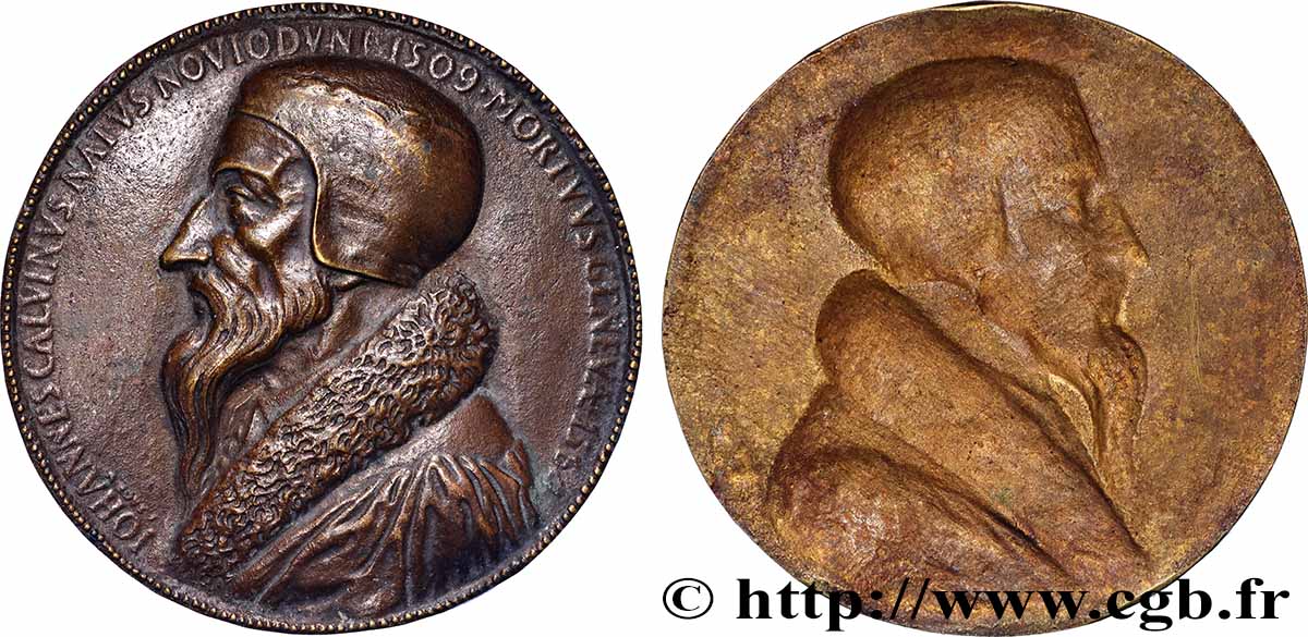 SWITZERLAND - HELVETIC CONFEDERATION Fonte, Jean Calvin fVZ