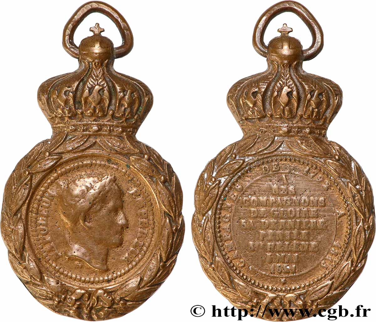 PREMIER EMPIRE / FIRST FRENCH EMPIRE Médaille de Sainte-Hélène VF