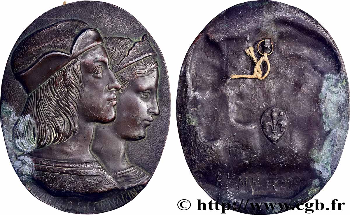 ART, PEINTURE ET SCULPTURE Plaque, Raphaël et la Fornarina TTB