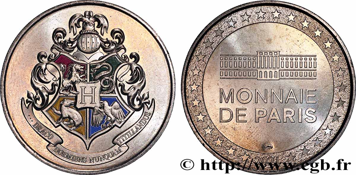 QUINTA REPUBBLICA FRANCESE Médaille, Poudlard q.SPL