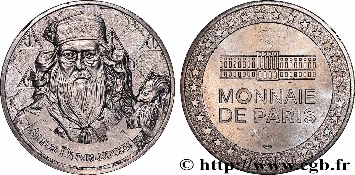 V REPUBLIC Médaille, Albus Dumbledore AU