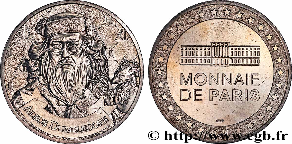 V REPUBLIC Médaille, Albus Dumbledore AU
