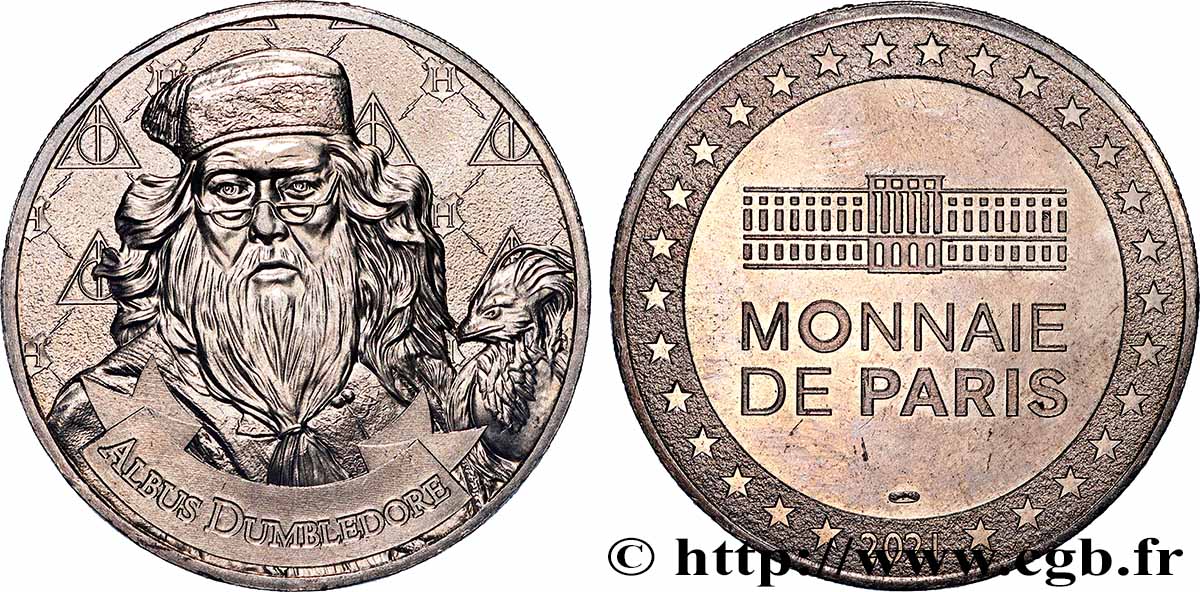V REPUBLIC Médaille, Albus Dumbledore AU