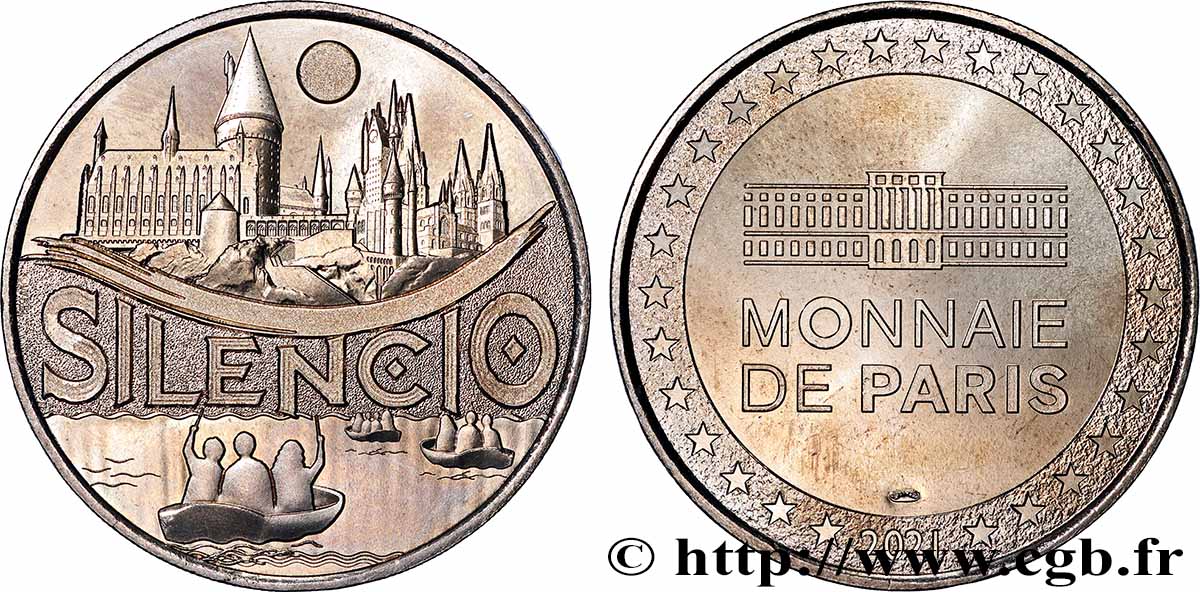 QUINTA REPUBBLICA FRANCESE Médaille, Silencio q.SPL