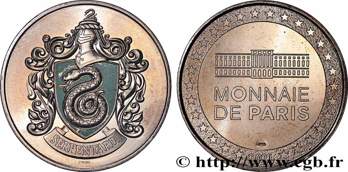 FUNFTE FRANZOSISCHE REPUBLIK Médaille, Serpentard fVZ