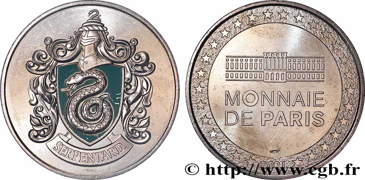 QUINTA REPUBBLICA FRANCESE Médaille, Serpentard q.SPL