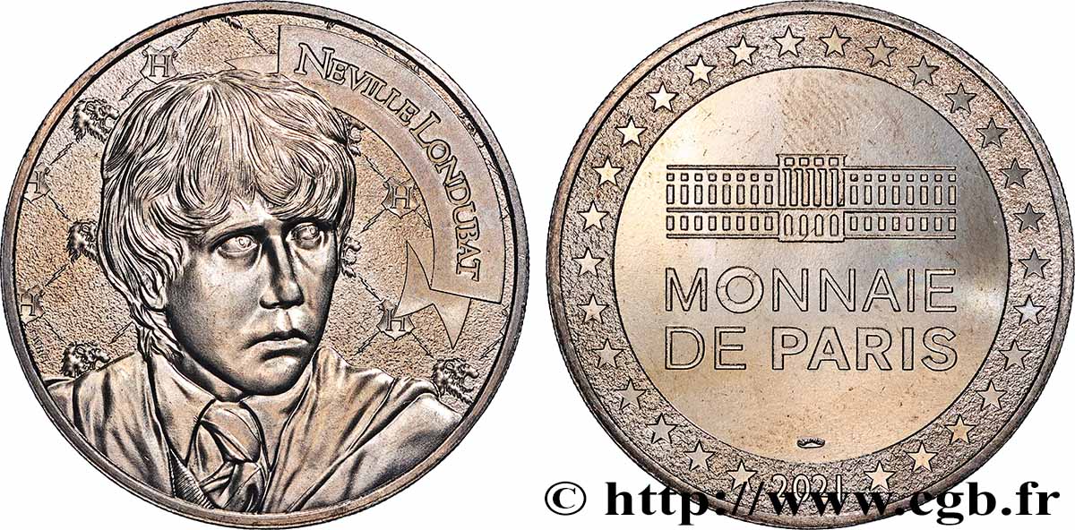 FUNFTE FRANZOSISCHE REPUBLIK Médaille, Neville Londubat fVZ