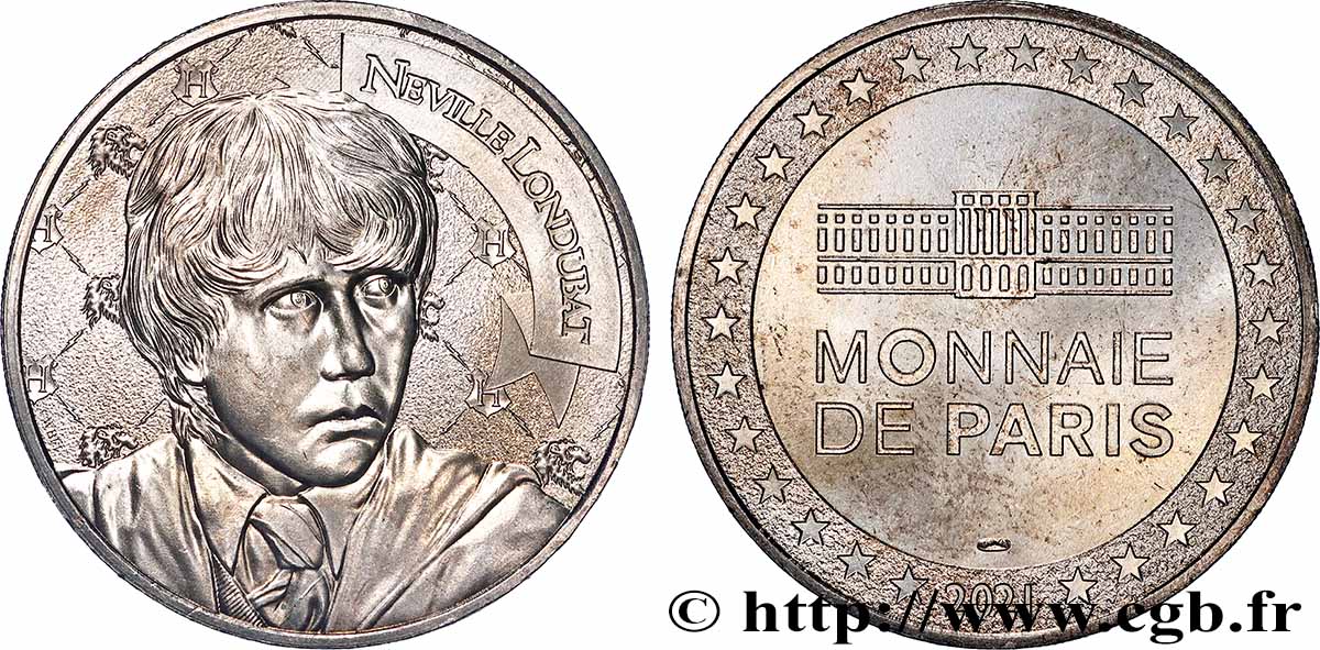 QUINTA REPUBBLICA FRANCESE Médaille, Neville Londubat q.SPL