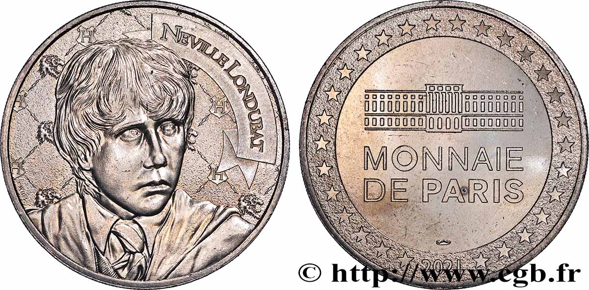 FUNFTE FRANZOSISCHE REPUBLIK Médaille, Neville Londubat fVZ