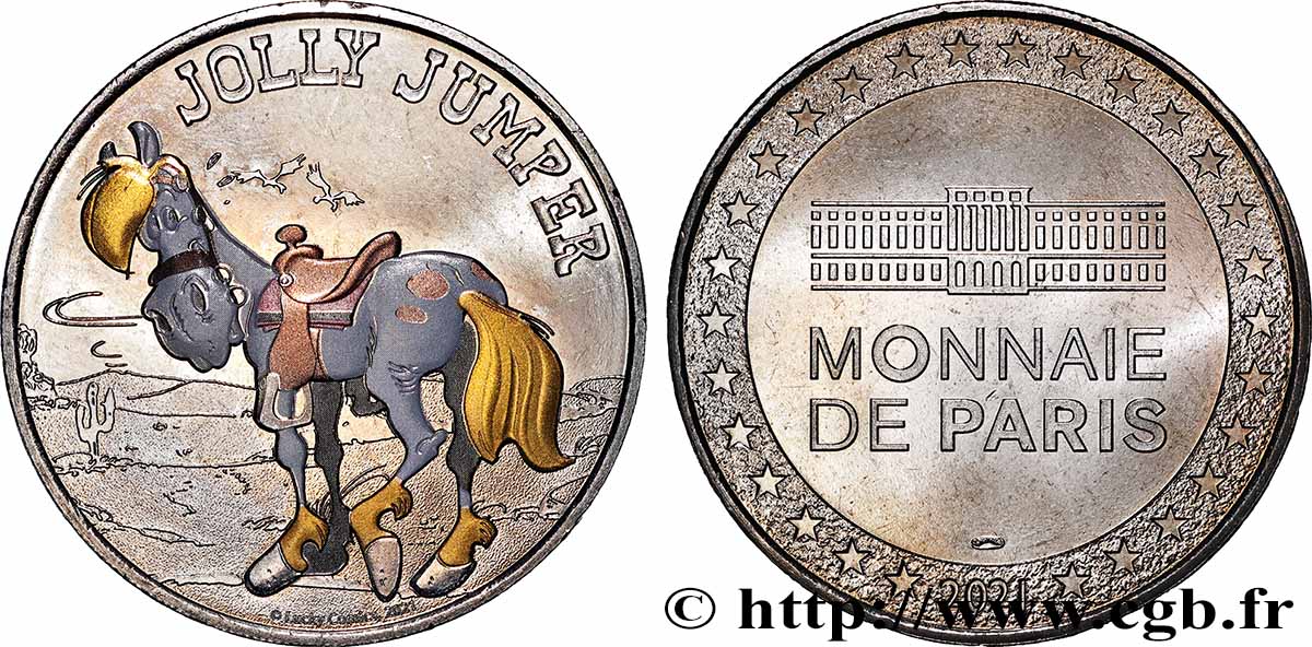 FUNFTE FRANZOSISCHE REPUBLIK Médaille, Jolly Jumper fVZ