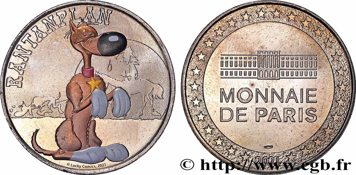 FUNFTE FRANZOSISCHE REPUBLIK Médaille, Rantanplan fVZ