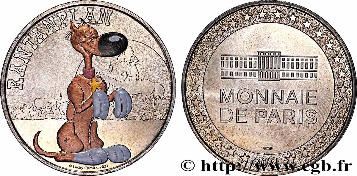 FUNFTE FRANZOSISCHE REPUBLIK Médaille, Rantanplan fVZ