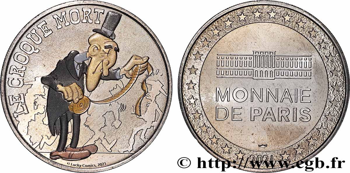 V REPUBLIC Médaille, Le croque mort AU