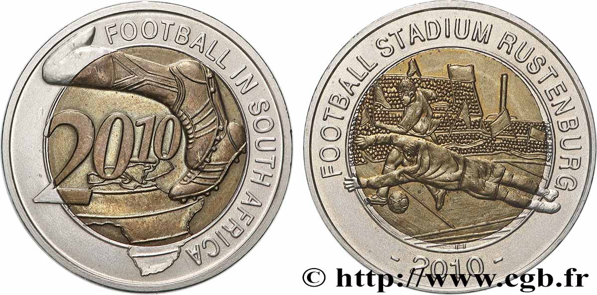AFRIQUE DU SUD - RÉPUBLIQUE Médaille, Football VZ