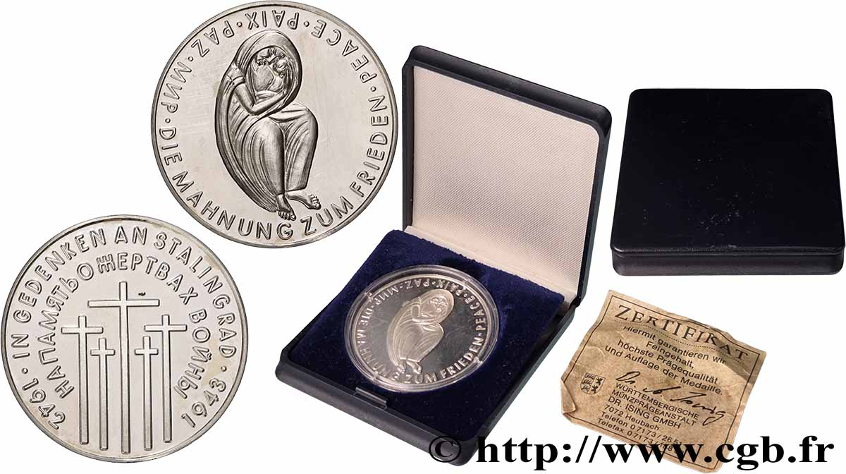 DEUTSCHLAND Médaille, Commémoration de la bataille de Stalingrad fVZ