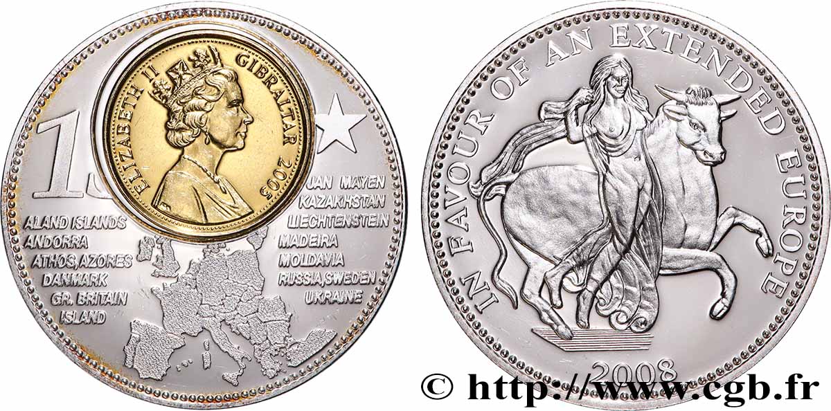 EUROPA Médaille, Élargissement de l Europe fVZ