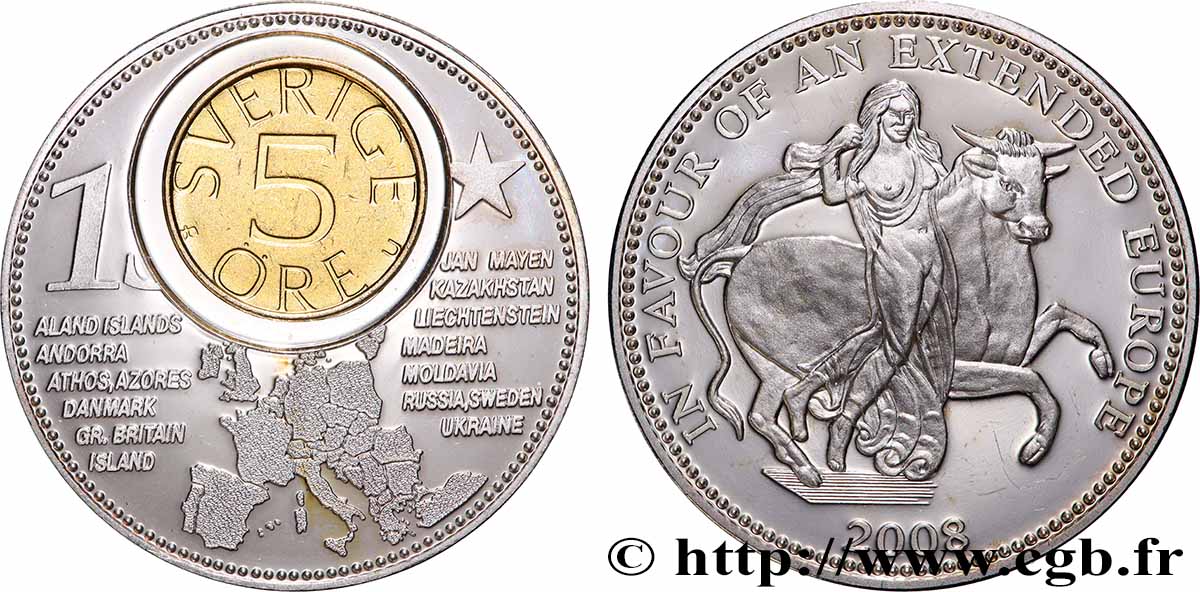 EUROPA Médaille, Élargissement de l Europe fVZ