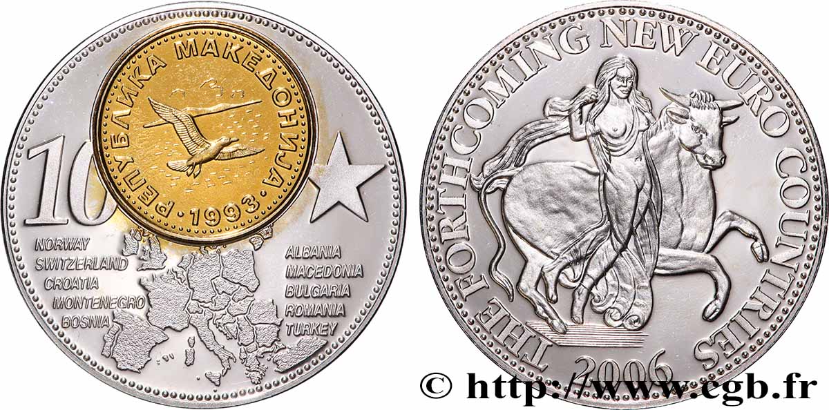 EUROPA Médaille, Élargissement de l Europe fVZ