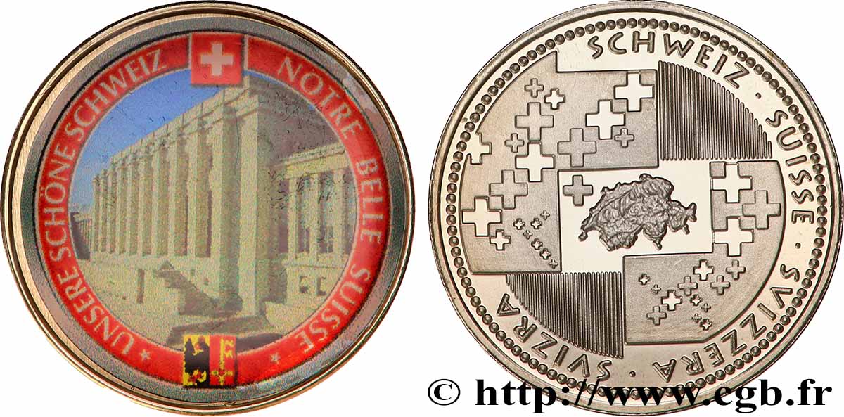 SUISSE Médaille, Notre belle suisse SPL