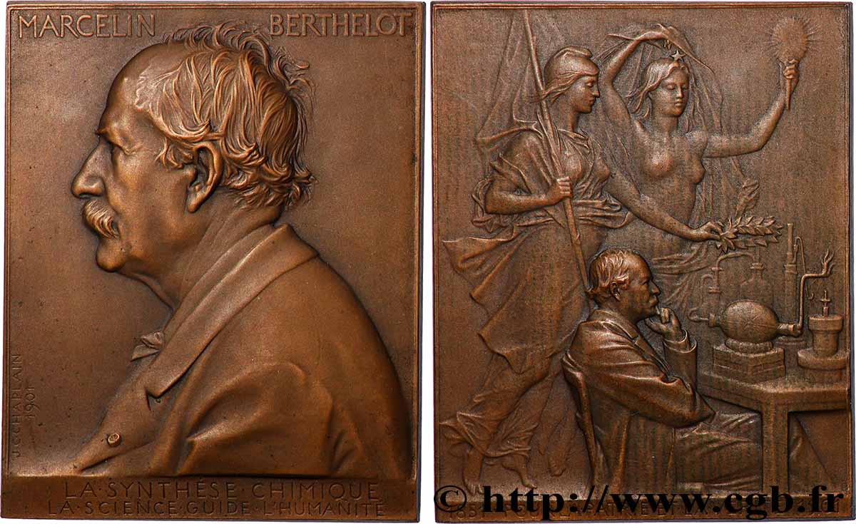SCIENCES & SCIENTIFIQUES Plaquette, Marcelin Berthelot SUP