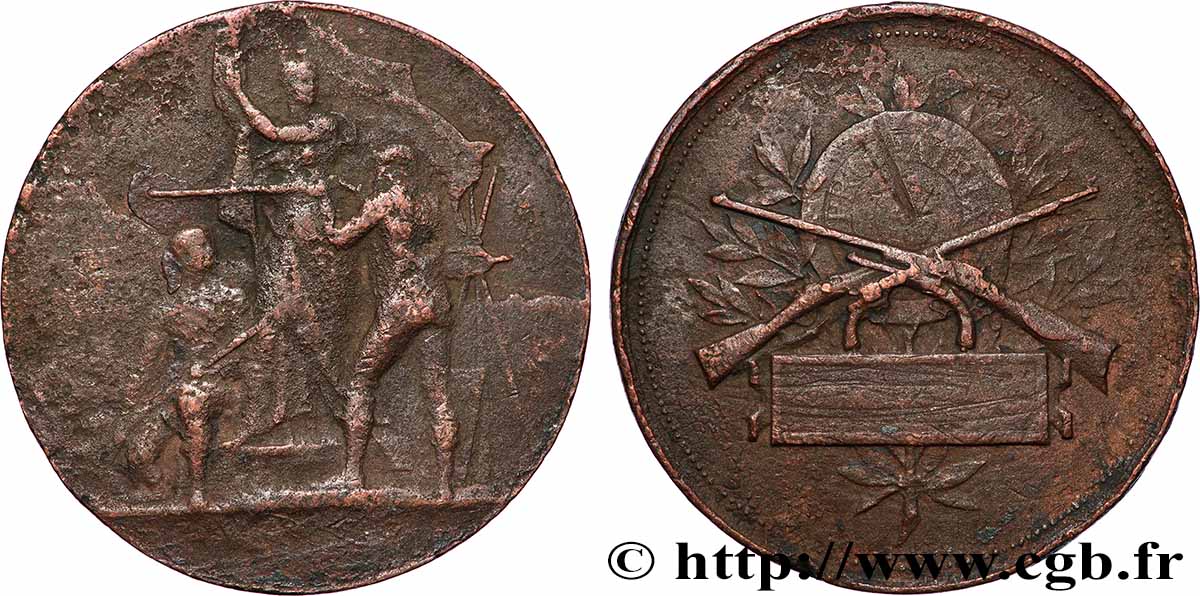 TIR ET ARQUEBUSE Médaille PRO PATRIA, récompense, Pour la Patrie S