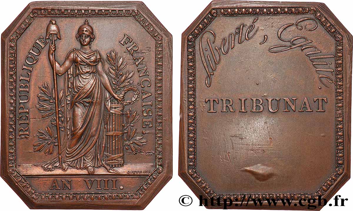 CONSOLATO Plaquette, Tribunat q.SPL