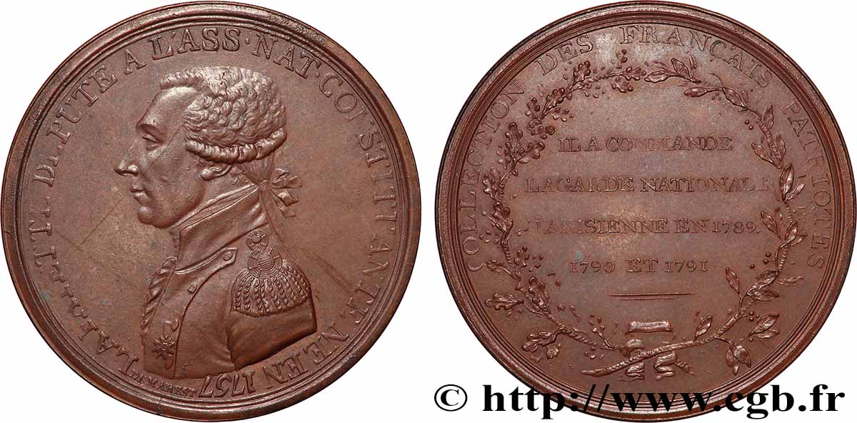 CONSTITUTION - ASSEMBLÉE NATIONALE Médaille du député Lafayette SUP
